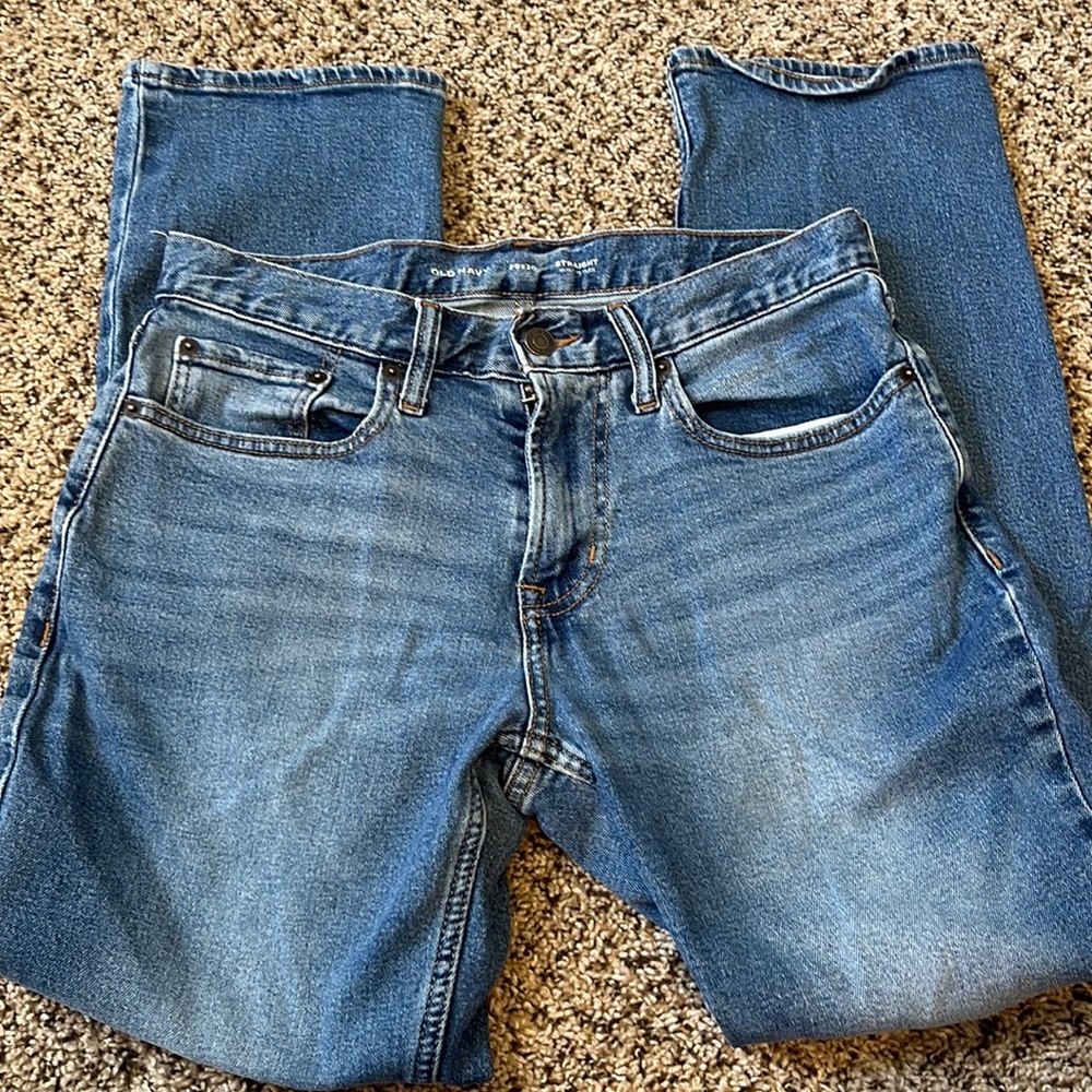 Old Navy 29x30 Straight Built in flex jeans